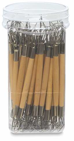 Double Wire End Tools - Front view of 60 pc Canister