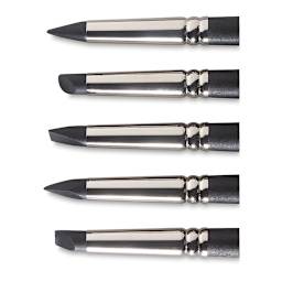 Royal Sovereign Clay Shaper Sets - closeup of 5 Regular tips