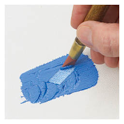 Kemper Wipe Out Tool - Hand of Artist removing unwanted paint with Tool