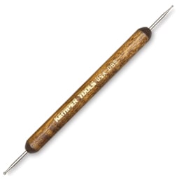 Kemper Double Ball Stylus Embossing Tools - 1 Medium Size Tool shown at left angle