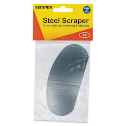 Kemper Steel Scrapers - 4", Smooth Edge, front of packaging