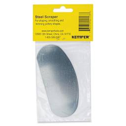 Kemper Steel Scrapers - 4", Smooth Edge, back of packaging