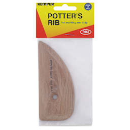 Kemper Hardwood Potter's Rib - RB2, 4-1/4" front of packaging
