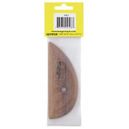Kemper Hardwood Potter's Rib - RB3, 4-1/4" back of packaging