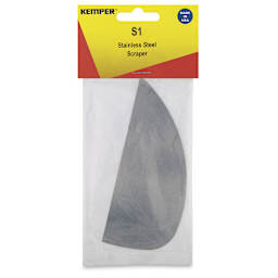Kemper Steel Scrapers - 4-5/8", Smooth Edge, front of packaging