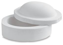 Mayco Slump and Hump Molds - Two piece Oval Mold shown slightly open