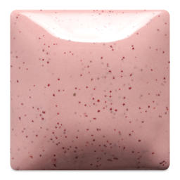 Mayco Speckled Stroke & Coat Glaze - Speckled Pink-A-Boo, fired at cone 06 oxidation
