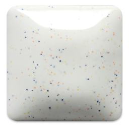 Mayco Speckled Stroke & Coat Glazes - Speckled Cotton Tail, fired at cone 06 oxidation