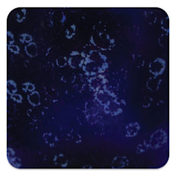 Mayco Speckled Stroke & Coat Glaze - Speckled Moody Blue, fired at cone 10 reduction