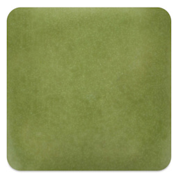 Mayco Stroke & Coat Wonderglaze - Toad-aly Green, fired at cone 10 reduction