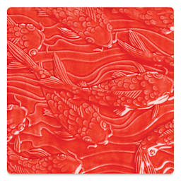 Amaco Liquid Gloss Glaze - Pint, Hot Red, Translucent