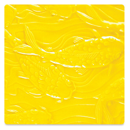 Amaco Liquid Gloss Glaze - Pint, Brilliant Yellow, Translucent