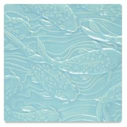 Amaco Liquid Gloss Glaze - Pint, Robin's Egg, Transparent