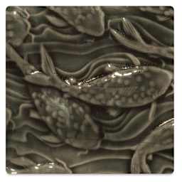 Amaco Liquid Gloss Glaze - Pint, Olive Green, Transparent