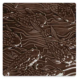 Amaco Liquid Gloss Glaze - Pint, Chocolate Brown, Translucent