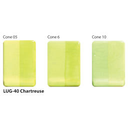 Chartreuse Amaco LUG Liquid Underglaze fired to Cone 05, Cone 6, and Cone 10.