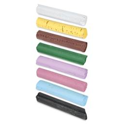 Amaco Underglaze Chalk Crayons, Set No. 1 - Set of 8 out of packaging