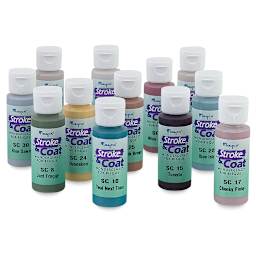Mayco Stroke & Coat Wonderglaze Kit - Bottle, 2 oz, Wonderglaze Kit 2