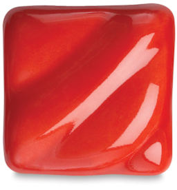 Amaco High Fire Glaze, Red Gloss
