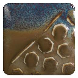 Mayco Cascade Glaze - White fired to cone 6 oxidation