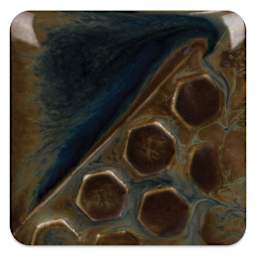 Mayco Cascade Glaze - Clear fired to cone 10 reduction