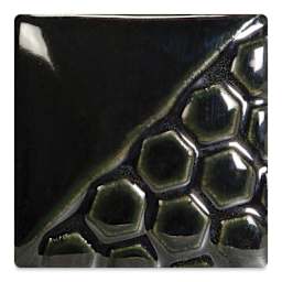 Mayco Elements Glaze - Black Ice, fired at cone 06 oxidation