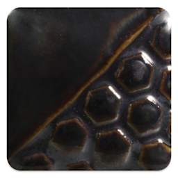 Mayco Elements Glaze - Black Ice, fired at cone 6 oxidation