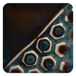 Mayco Elements Glaze - Slate, fired at cone 6 oxidation