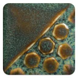 Mayco Elements Glaze - Turtle Shell, fired at cone 6 oxidation