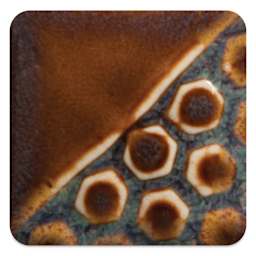 Mayco Elements Glaze - Rose Granite, fired at cone 6 oxidation