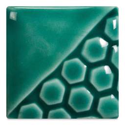 Mayco Elements Glaze - Lapis Lagoon, fired at cone 06 oxidation