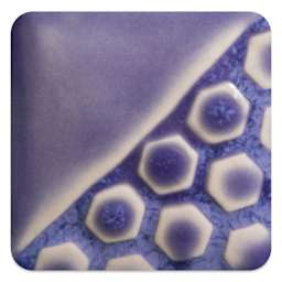 Mayco Elements Glaze - Lavender Flower, fired at cone 6 oxidation