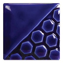 Mayco Elements Glaze - Mirror Blue, fired at cone 06 oxidation
