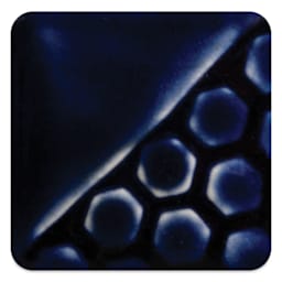 Mayco Elements Glaze - Mirror Blue, fired at cone 6 oxidation