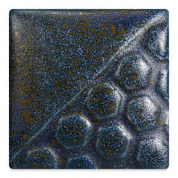 Mayco Elements Glaze - Stormy Blue, fired at cone 06 oxidation