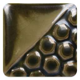 Mayco Elements Glaze - Green Sapphire, fired at cone 10 reduction