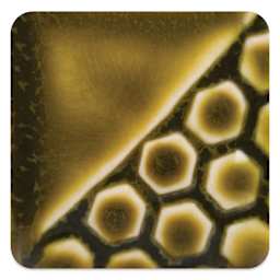 Mayco Elements Glaze - Foliage Green, fired at cone 6 oxidation