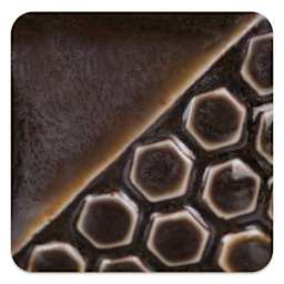 Mayco Elements Glaze - Dark Amethyst, fired at cone 10 reduction