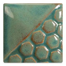Mayco Elements Glaze - Sea Green, fired at cone 06 oxidation