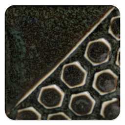 Mayco Elements Glaze - Sea Green, fired at cone 10 reduction