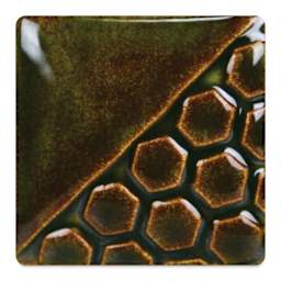 Mayco Elements Glaze - Pine Needles, fired at cone 06 oxidation