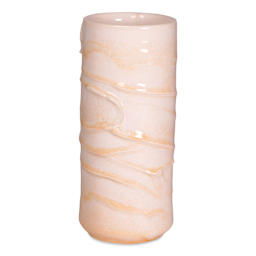 Amaco Potter's Choice Flux Glaze - Pint, Flux Blossom finished vase example
