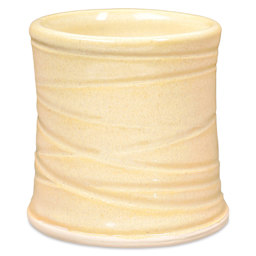 Amaco Potter's Choice Flux Glaze - Pint, Sunbeam, fired piece