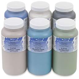 Mayco- Crystalite Class Pack #1, Pint, Set of 6 out of packaging