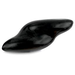 Speedball Earthenware Glaze - Black - finished example