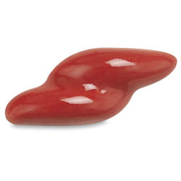 Speedball Earthenware Glaze - Red - finished example