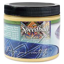 Speedball Earthenware Glaze - 16 oz, Yellow