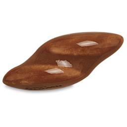 Speedball Earthenware Glaze - Brown - finished example