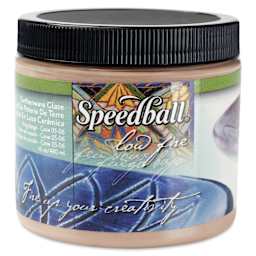 Speedball Earthenware Glaze - 16 oz, Brown