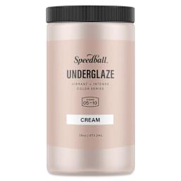 Speedball Ceramic Underglaze - Cream, Opaque, 16 oz